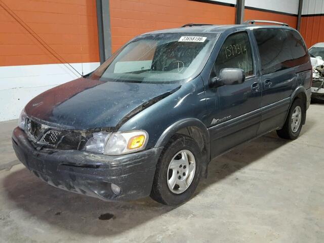 1GMDU03E74D260449 - 2004 PONTIAC MONTANA BLUE photo 2