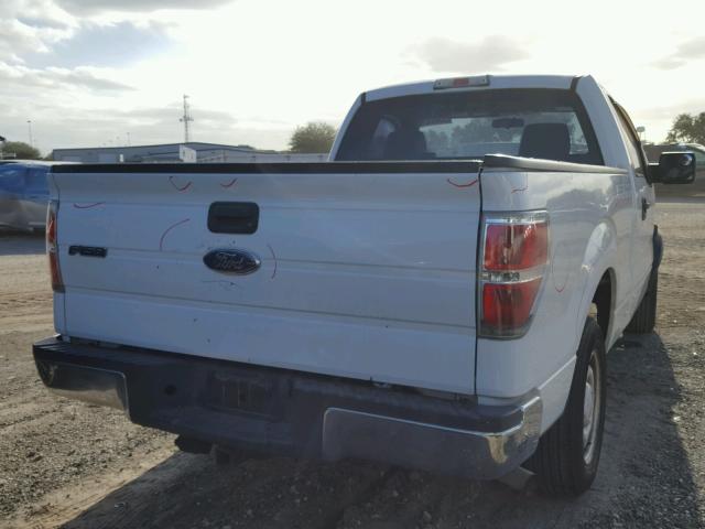 1FTMF1CW2AKB37369 - 2010 FORD F150 WHITE photo 4