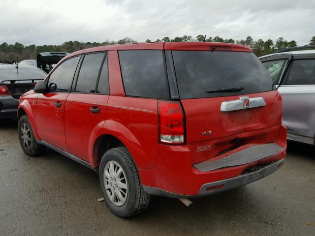 5GZCZ33D06S803339 - 2006 SATURN VUE RED photo 3