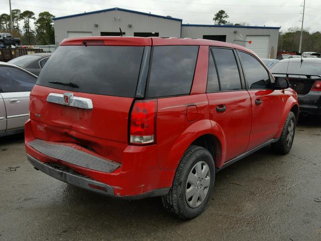 5GZCZ33D06S803339 - 2006 SATURN VUE RED photo 4