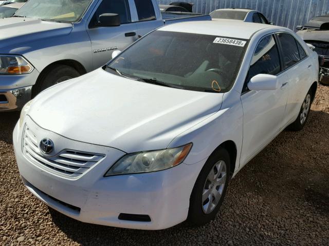 4T1BE46K19U825847 - 2009 TOYOTA CAMRY BASE WHITE photo 2