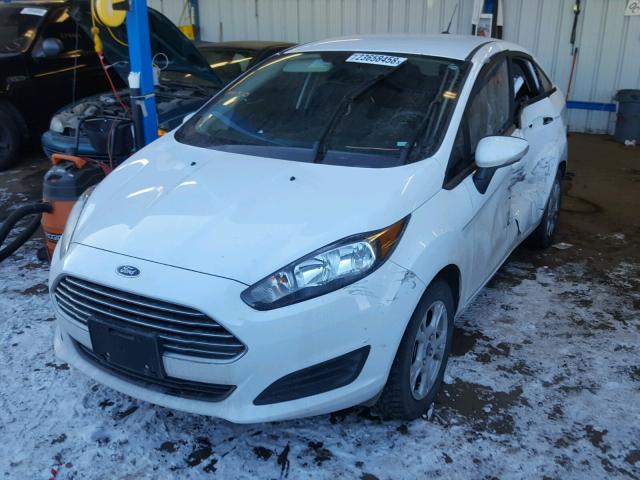 3FADP4BJXGM167392 - 2016 FORD FIESTA SE WHITE photo 2