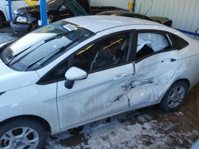 3FADP4BJXGM167392 - 2016 FORD FIESTA SE WHITE photo 9