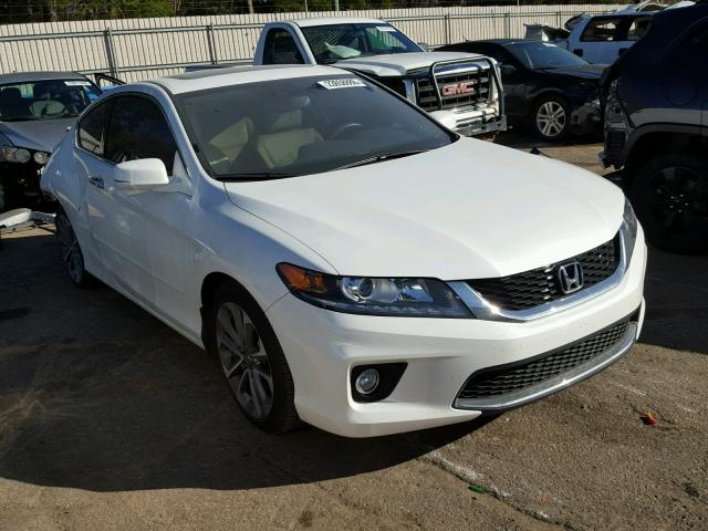 1HGCT2B84FA005130 - 2015 HONDA ACCORD EXL WHITE photo 1