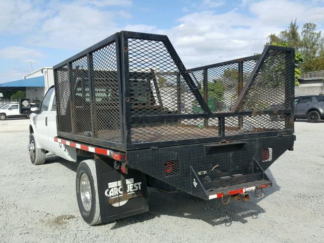 1FDWW37R98EA24161 - 2008 FORD F350 SUPER WHITE photo 3