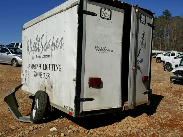 4D6EB10183A014377 - 2003 CARGO TRAILER WHITE photo 3