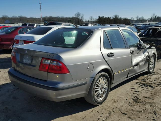 YS3ED49A753511068 - 2005 SAAB 9-5 ARC GRAY photo 4