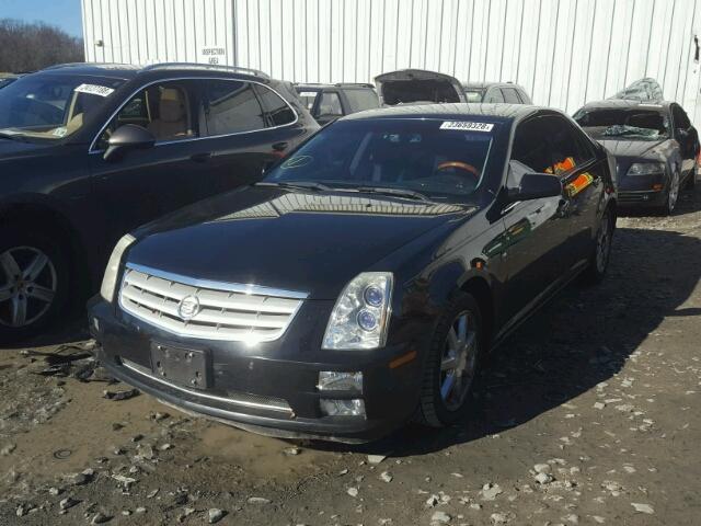 1G6DC67AX50136057 - 2005 CADILLAC STS BLACK photo 2