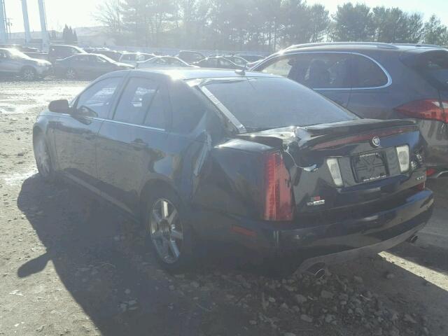 1G6DC67AX50136057 - 2005 CADILLAC STS BLACK photo 3