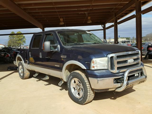 1FTSW21P16ED45242 - 2006 FORD F250 SUPER BLUE photo 1