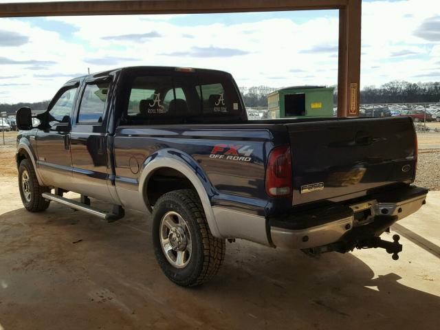 1FTSW21P16ED45242 - 2006 FORD F250 SUPER BLUE photo 3