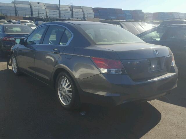 JHMCP26719C000379 - 2009 HONDA ACCORD EX GRAY photo 3