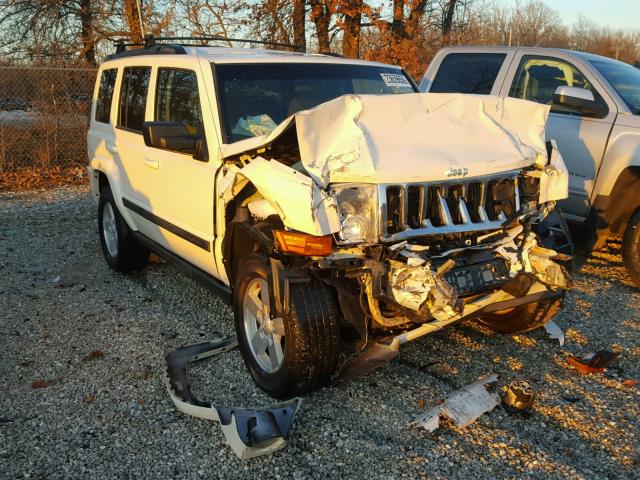 1J8HG48K78C167177 - 2008 JEEP COMMANDER თეთრი ფოტო 1