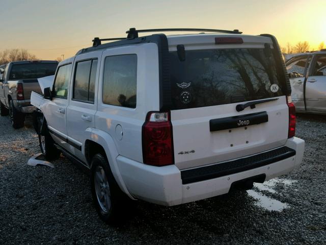 1J8HG48K78C167177 - 2008 JEEP COMMANDER თეთრი ფოტო 3