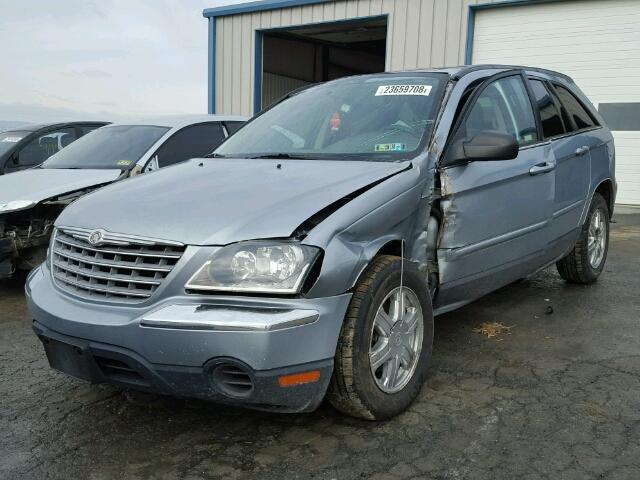 2C4GM68435R418143 - 2005 CHRYSLER PACIFICA T BLUE photo 2