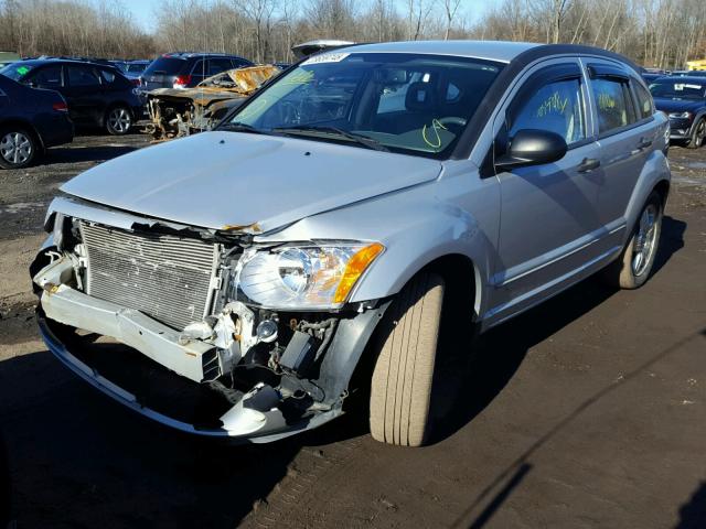 1B3HB48B07D248165 - 2007 DODGE CALIBER SX SILVER photo 2