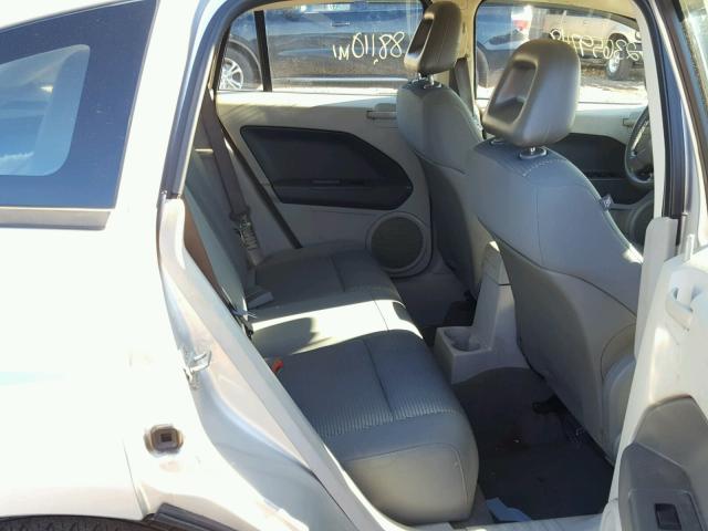 1B3HB48B07D248165 - 2007 DODGE CALIBER SX SILVER photo 6