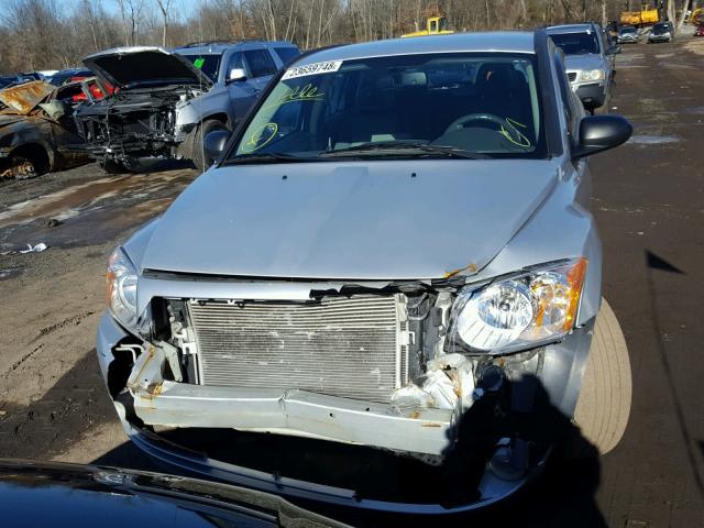 1B3HB48B07D248165 - 2007 DODGE CALIBER SX SILVER photo 9