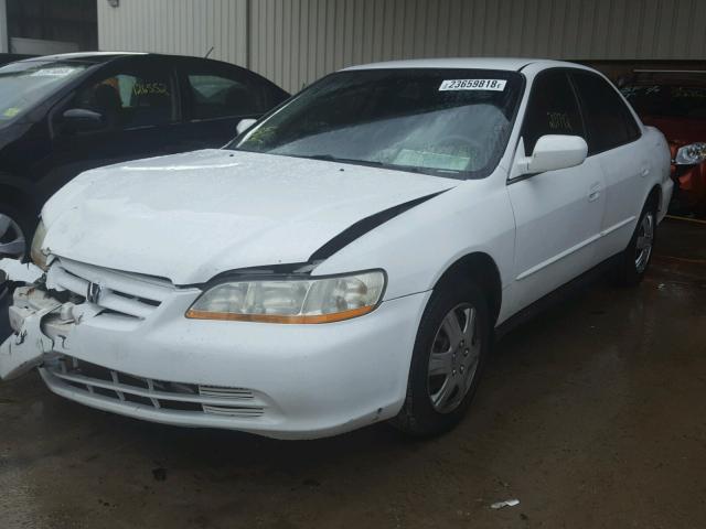 1HGCG56412A150956 - 2002 HONDA ACCORD LX WHITE photo 2