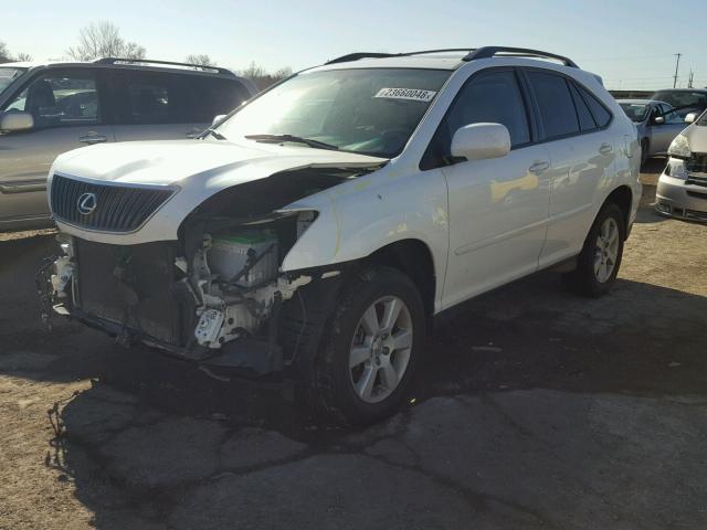 2T2HK31U17C013822 - 2007 LEXUS RX 350 WHITE photo 2