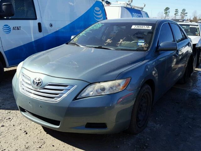 4T1BE46K69U872274 - 2009 TOYOTA CAMRY BASE BLUE photo 2