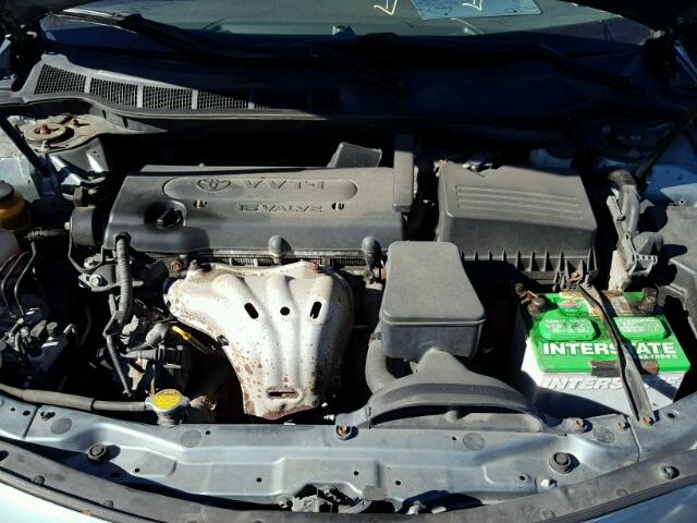 4T1BE46K69U872274 - 2009 TOYOTA CAMRY BASE BLUE photo 7