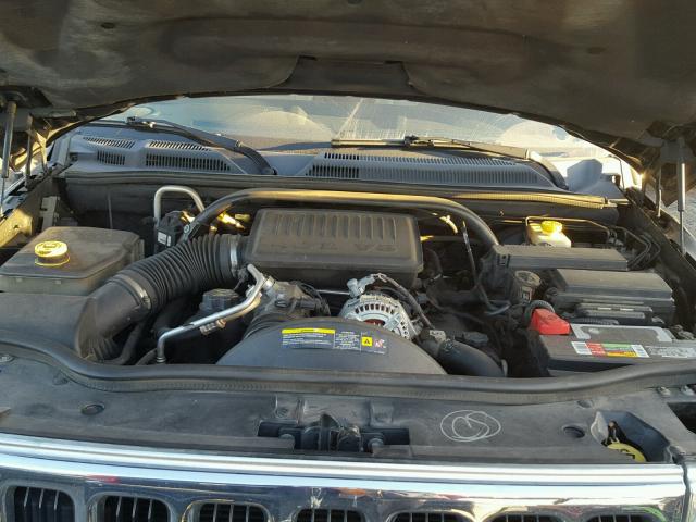 1J8HG58P47C520619 - 2007 JEEP COMMANDER BLACK photo 7