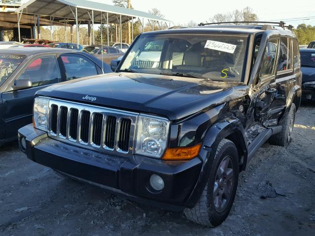 1J8HG58P47C520619 - 2007 JEEP COMMANDER BLACK photo 9