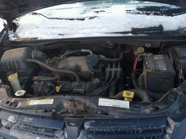 2D8HN44HX8R656897 - 2008 DODGE GRAND CARA BLUE photo 7