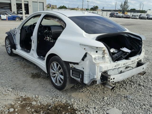 JN1BV7APXFM331817 - 2015 INFINITI Q50 BASE Blanco foto 3