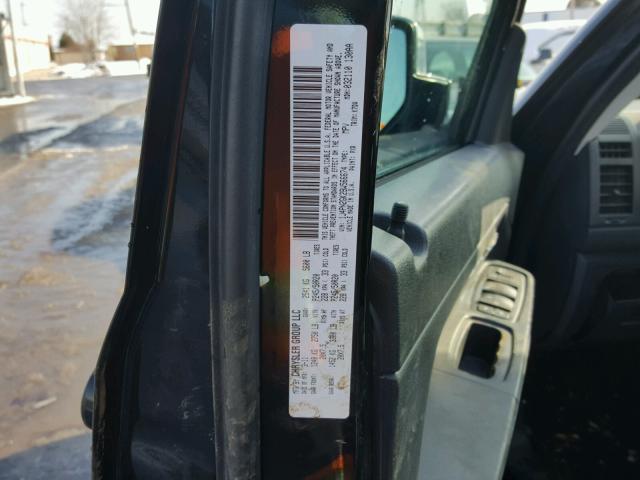 1J4PN2GK2BW566674 - 2011 JEEP LIBERTY SP BLACK photo 10