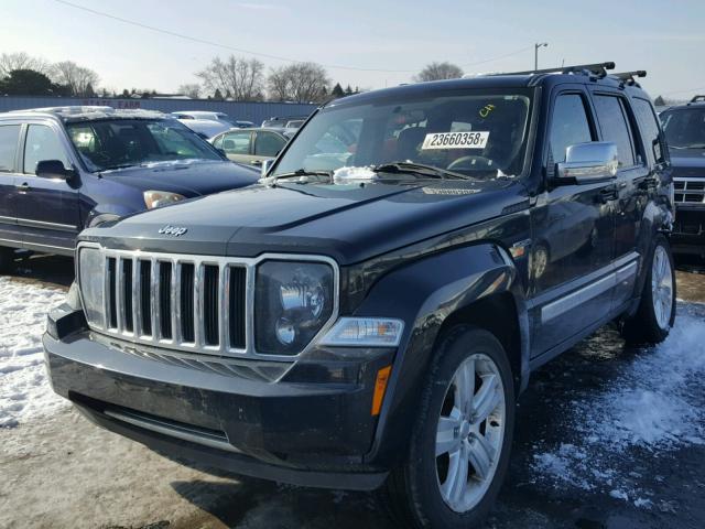 1J4PN2GK2BW566674 - 2011 JEEP LIBERTY SP BLACK photo 2