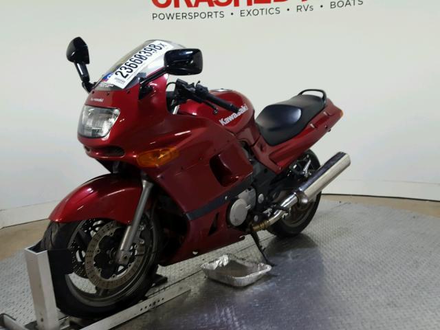 JKAZX4E164B520820 - 2004 KAWASAKI ZX600 E RED photo 4