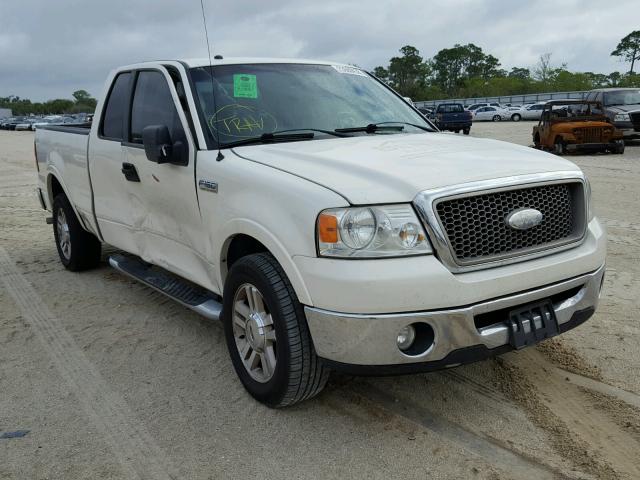 1FTPX12V37FA67028 - 2007 FORD F150 WHITE photo 1