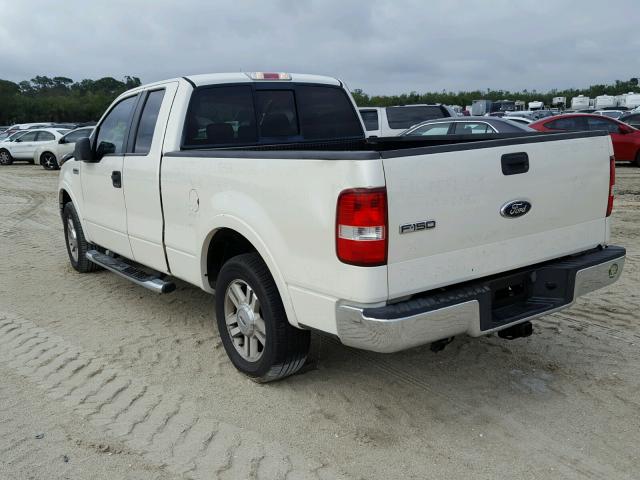 1FTPX12V37FA67028 - 2007 FORD F150 WHITE photo 3