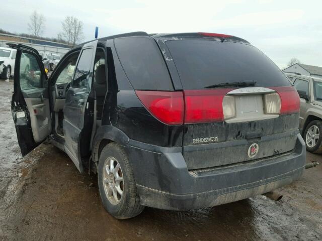 3G5DA03E05S513472 - 2005 BUICK RENDEZVOUS BLACK photo 3