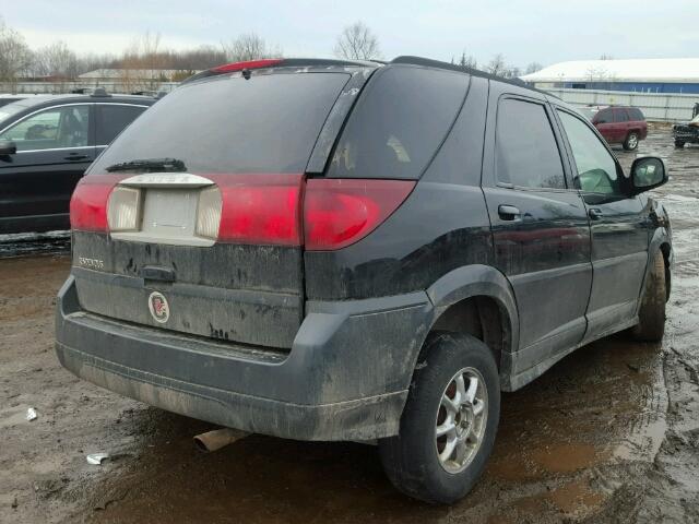 3G5DA03E05S513472 - 2005 BUICK RENDEZVOUS BLACK photo 4