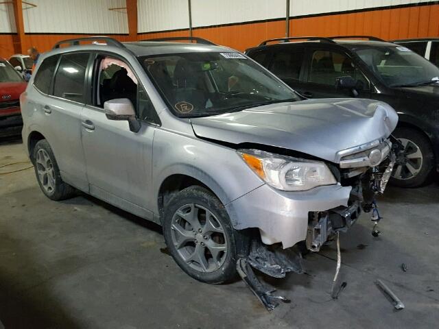 JF2SJCTC4GH433346 - 2016 SUBARU FORESTER 2 SILVER photo 1