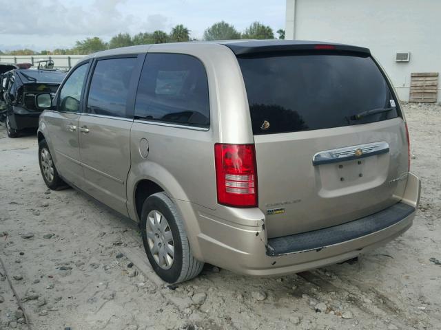 2A8HR44E89R551763 - 2009 CHRYSLER TOWN & COU GOLD photo 3