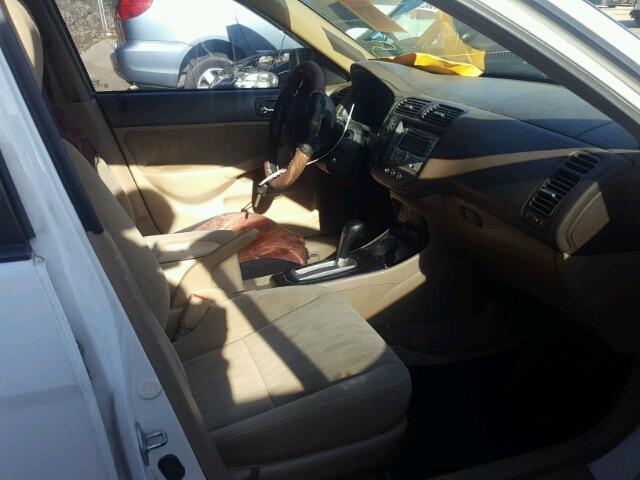 2HGES26725H593624 - 2005 HONDA CIVIC EX თეთრი ფოტო 5