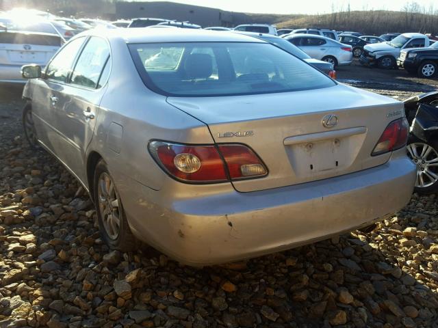 JTHBA30G140007659 - 2004 LEXUS ES 330 TAN photo 3