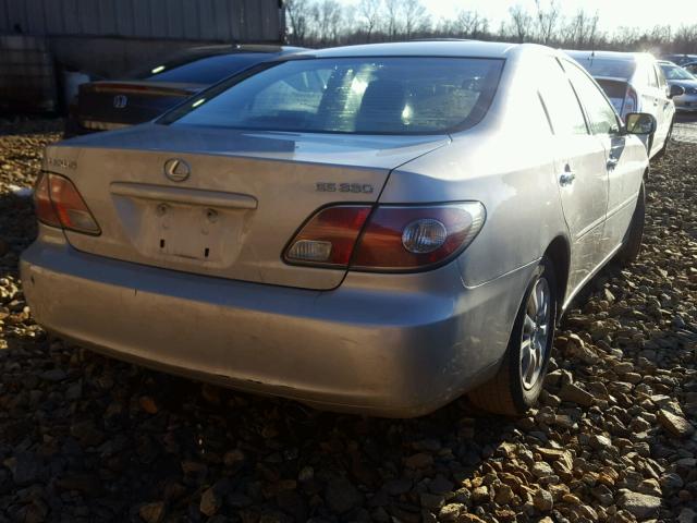 JTHBA30G140007659 - 2004 LEXUS ES 330 TAN photo 4