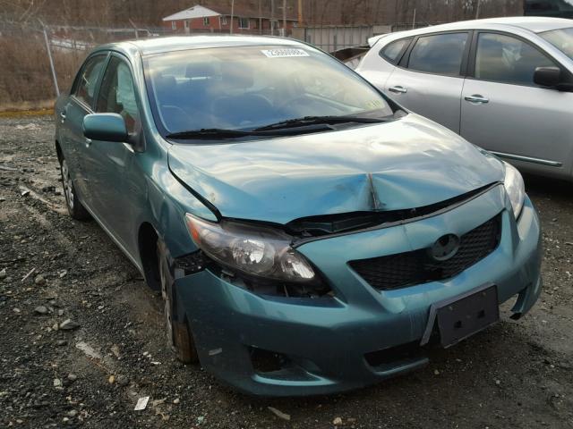 2T1BU4EE6AC519294 - 2010 TOYOTA COROLLA BA GREEN photo 1