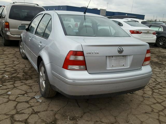 3VWSK69M25M033238 - 2005 VOLKSWAGEN JETTA GLS SILVER photo 3