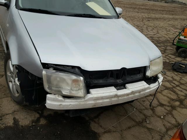 3VWSK69M25M033238 - 2005 VOLKSWAGEN JETTA GLS SILVER photo 7