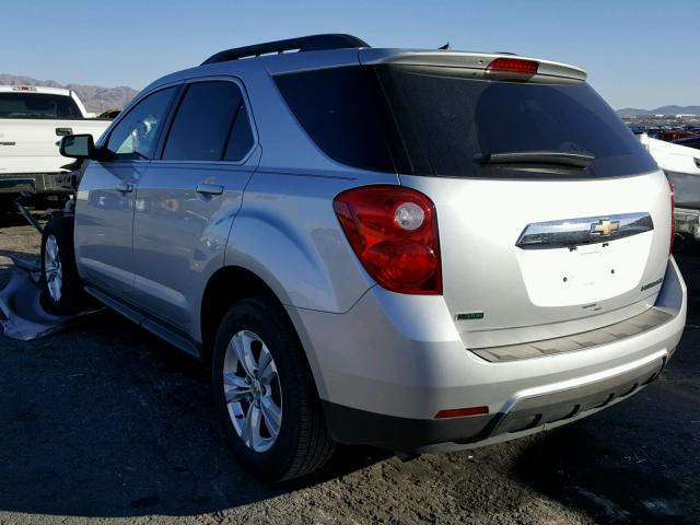 2GNALPEKXC1236654 - 2012 CHEVROLET EQUINOX LT SILVER photo 3