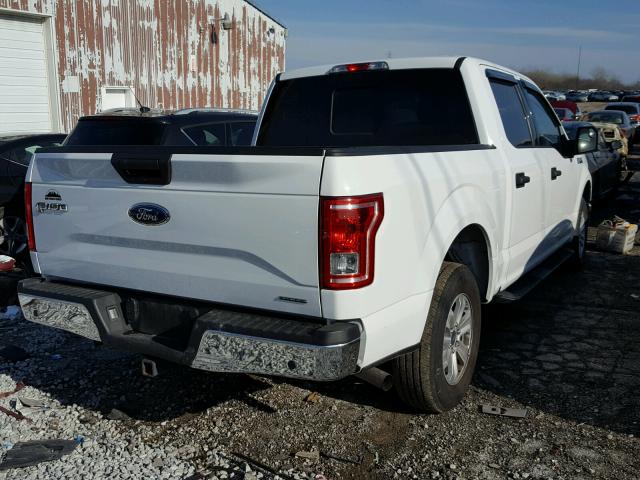 1FTEW1C88FFA31398 - 2015 FORD F150 SUPER WHITE photo 4