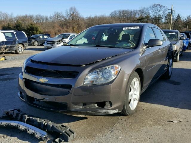 1G1ZB5E12BF203013 - 2011 CHEVROLET MALIBU LS CHARCOAL photo 2