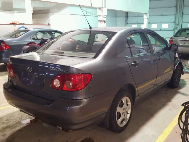 2T1BR32E88C899202 - 2008 TOYOTA COROLLA CE GRAY photo 4