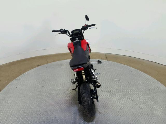 MLHJC6118F5107800 - 2015 HONDA GROM 125 RED photo 9